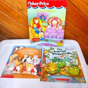 Bundle of 3 baby/ toddler sing along books